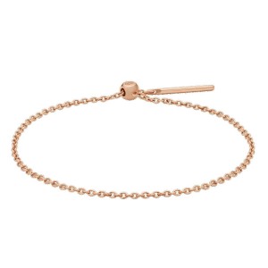 Daniel Wellington Charms Chain RG Bilezik Pembe Altın | UFLQS-8739