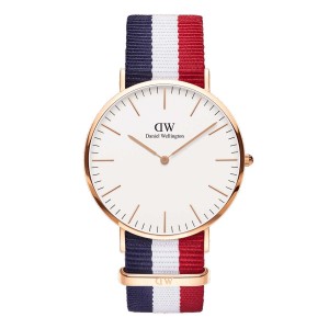 Daniel Wellington Classic Cambridge Saat Erkek Pembe Altın | EAFNO-5846