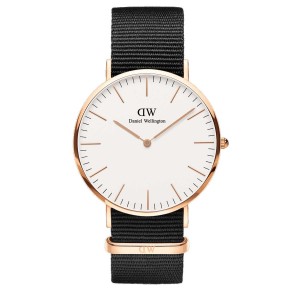 Daniel Wellington Classic Cornwall Saat Kadın Pembe Altın | VPBTH-1680