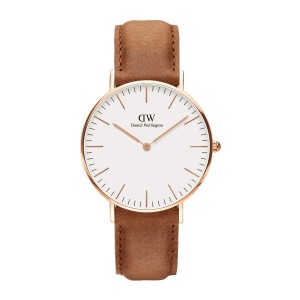 Daniel Wellington Classic Durham Saat Kadın Pembe Altın | JEBPH-3491