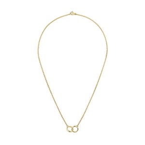 Daniel Wellington Classic Lumine Unity Kolye Altın | QFYGJ-7563