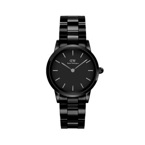 Daniel Wellington Iconic Link Ceramic Saat Kadın Siyah | LYTGC-9083