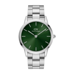Daniel Wellington Iconic Link Emerald Saat Kadın Gümüş | NAHFI-7352