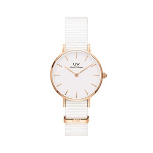 Daniel Wellington Petite Dover Saat Kadın Pembe Altın | TZCXR-2104