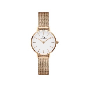 Daniel Wellington Petite Pressed Melrose Saat Kadın Pembe Altın | UZEMR-6752
