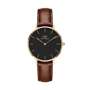 Daniel Wellington Petite St Mawes Saat Kadın Altın | OPHUK-7386