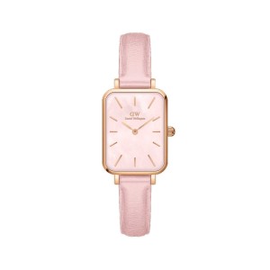 Daniel Wellington Quadro Cherry Blossom Saat Kadın Pembe Altın | KTOSA-9735