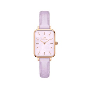 Daniel Wellington Quadro Lavender Saat Kadın Pembe Altın | XDSVA-1376