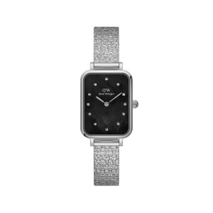 Daniel Wellington Quadro Lumine Pressed Piano Saat Kadın Gümüş | QUKER-3562