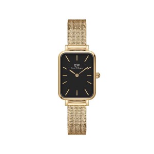 Daniel Wellington Quadro Pressed Evergold Saat Kadın Altın | SXLUH-6298