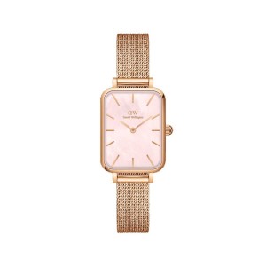 Daniel Wellington Quadro Pressed Melrose Saat Kadın Pembe Altın | PJOYI-8012