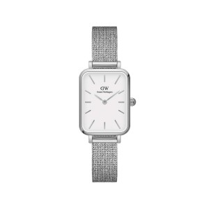 Daniel Wellington Quadro Pressed Sterling Saat Kadın Gümüş | QKXRJ-8379